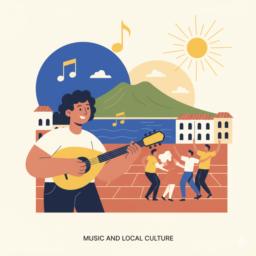 Live music performance in Napoli